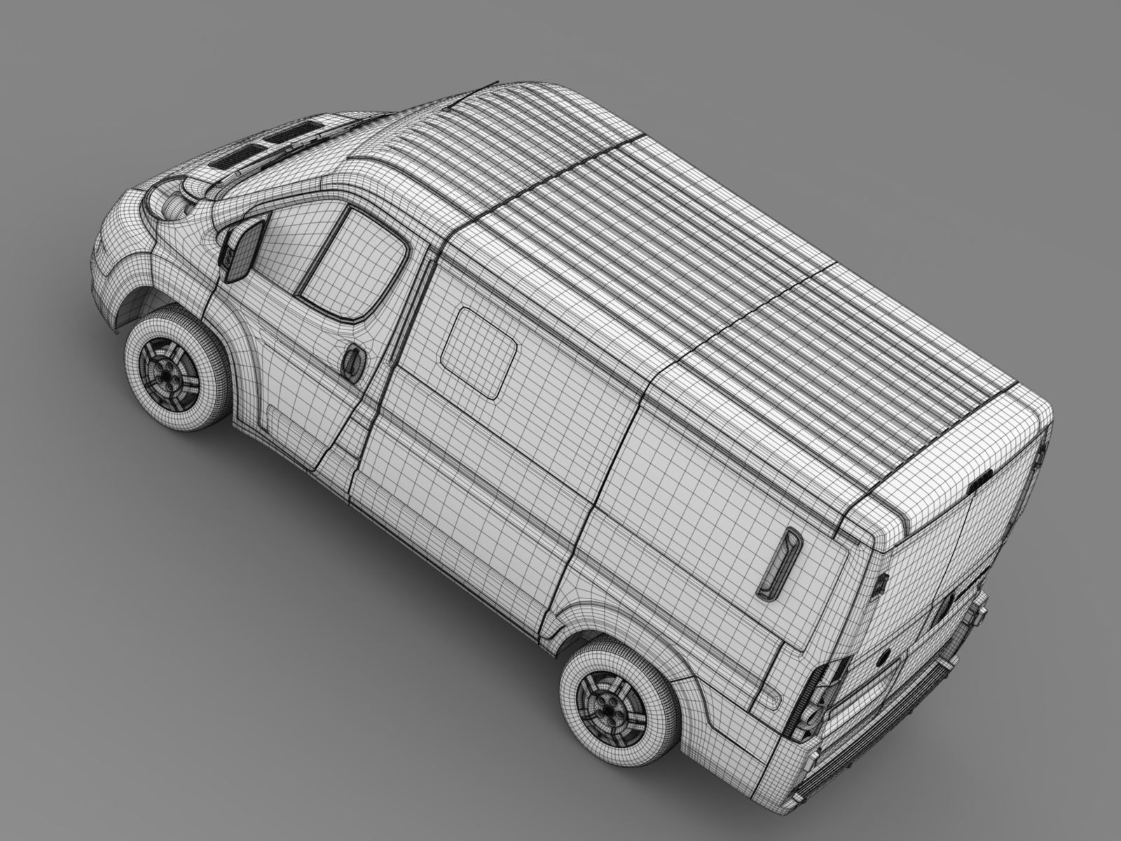 Fiat Ducato Mini Bus L1H1 2006-2014 3D model_16
