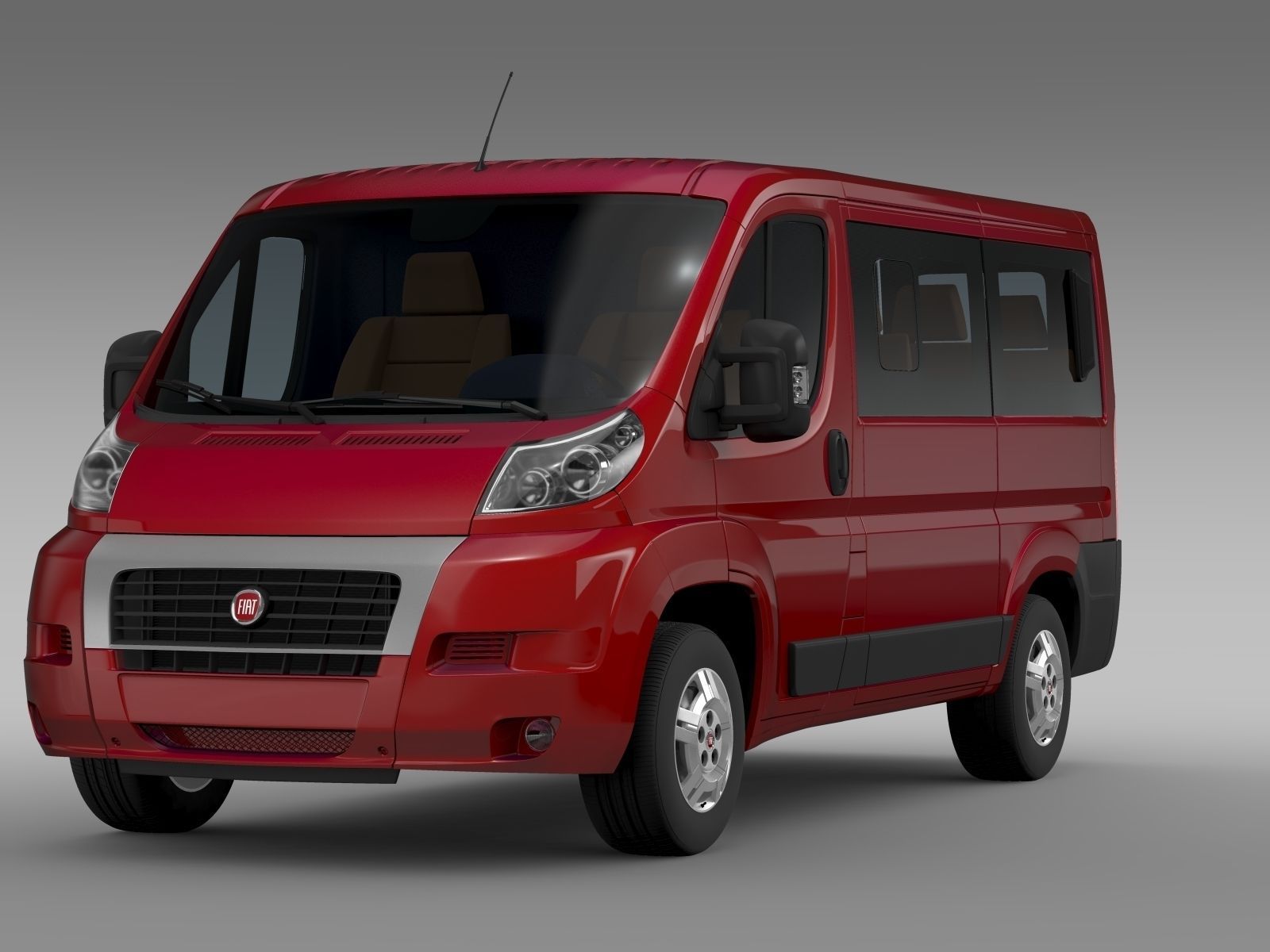 Fiat Ducato Mini Bus L1H1 2006-2014 3D model_5