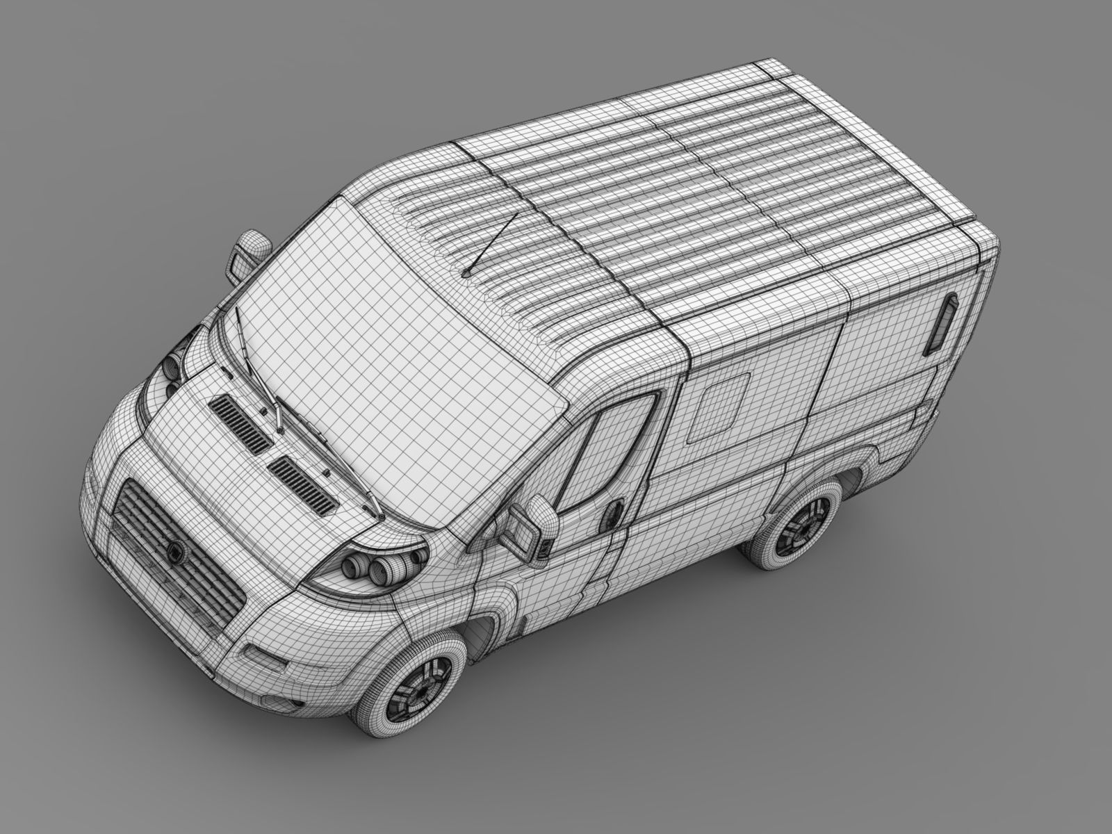 Fiat Ducato Mini Bus L1H1 2006-2014 3D model_17