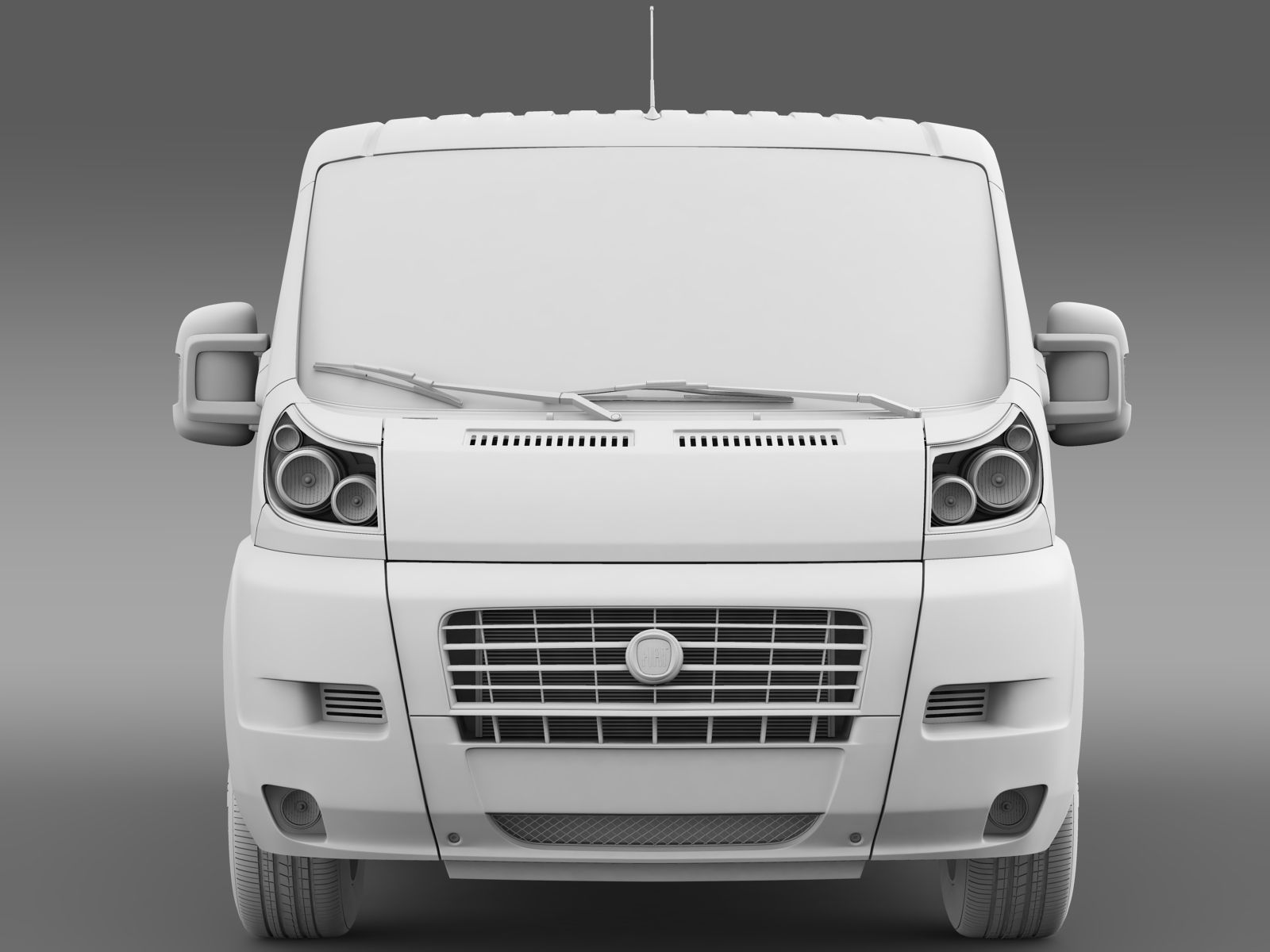 Fiat Ducato Mini Bus L1H1 2006-2014 3D model_7
