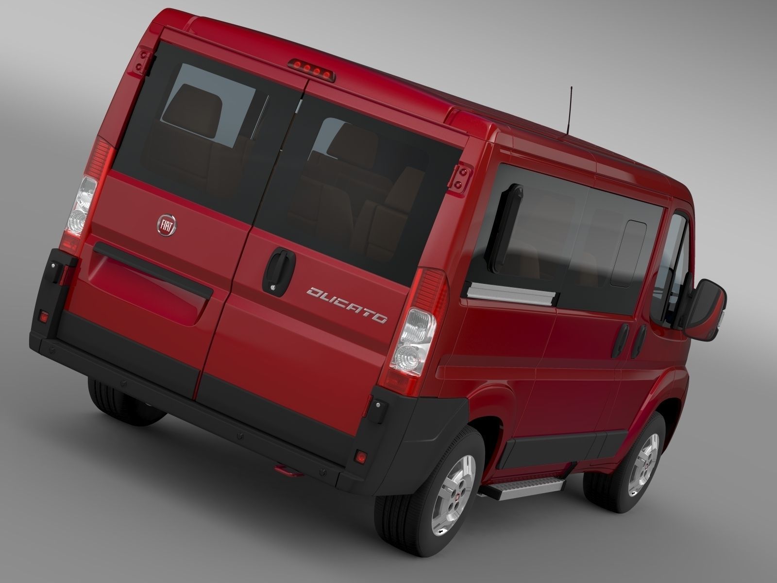Fiat Ducato Mini Bus L1H1 2006-2014 3D model_6