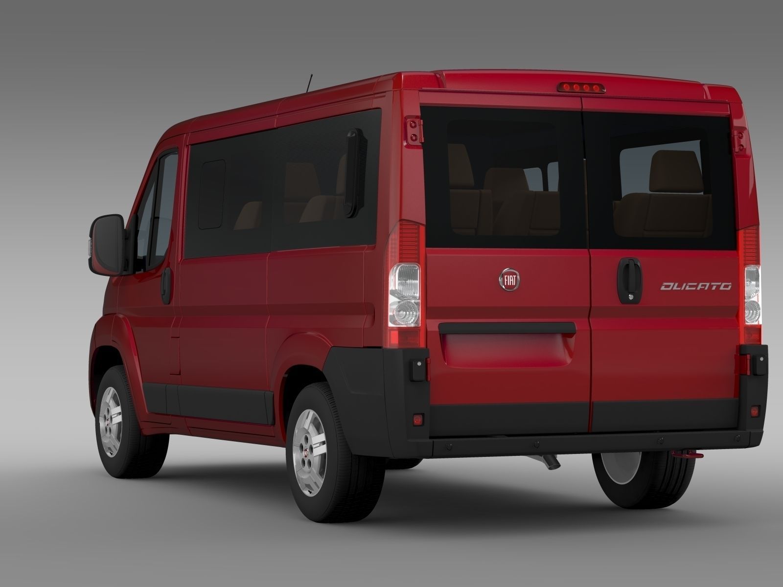 Fiat Ducato Mini Bus L1H1 2006-2014 3D model_12
