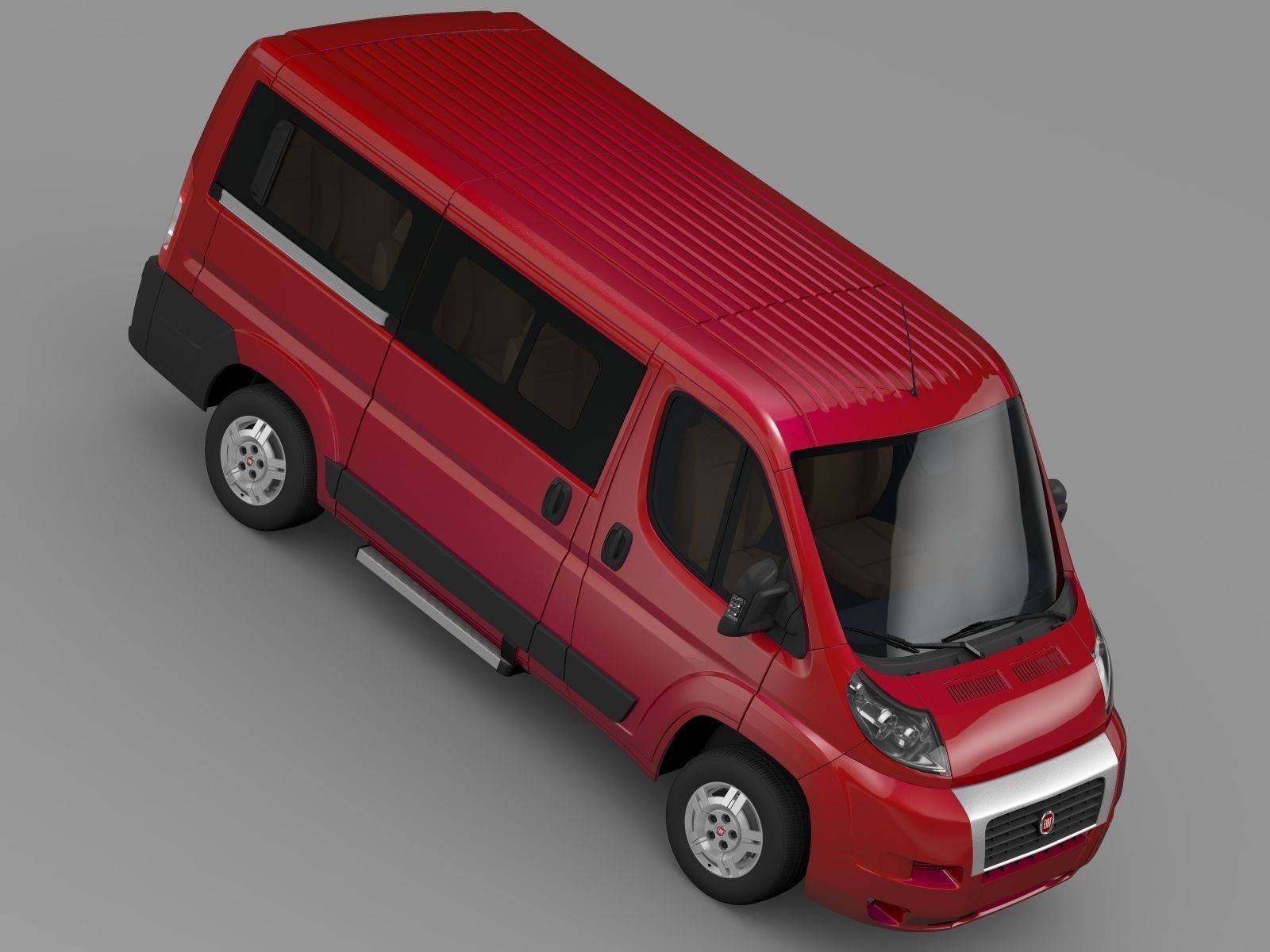 Fiat Ducato Mini Bus L1H1 2006-2014 3D model_11