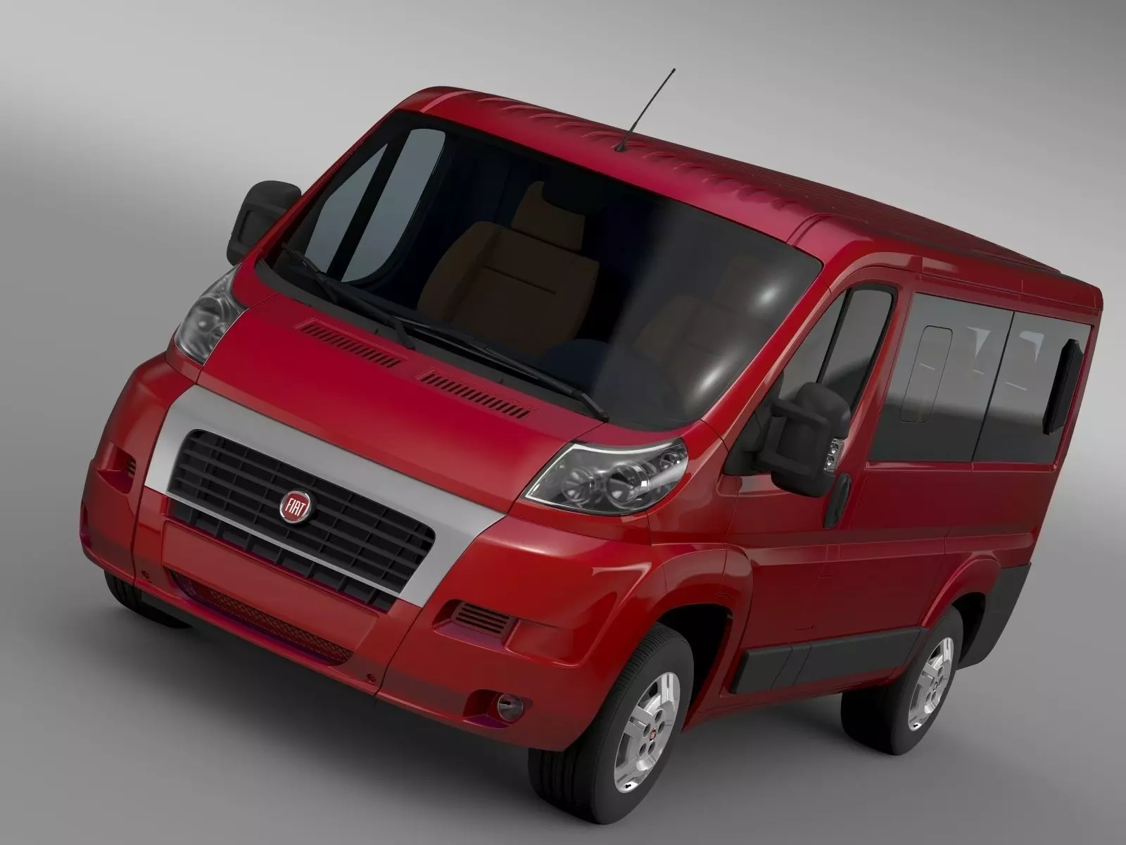 Fiat Ducato Mini Bus L1H1 2006-2014 3D model_0