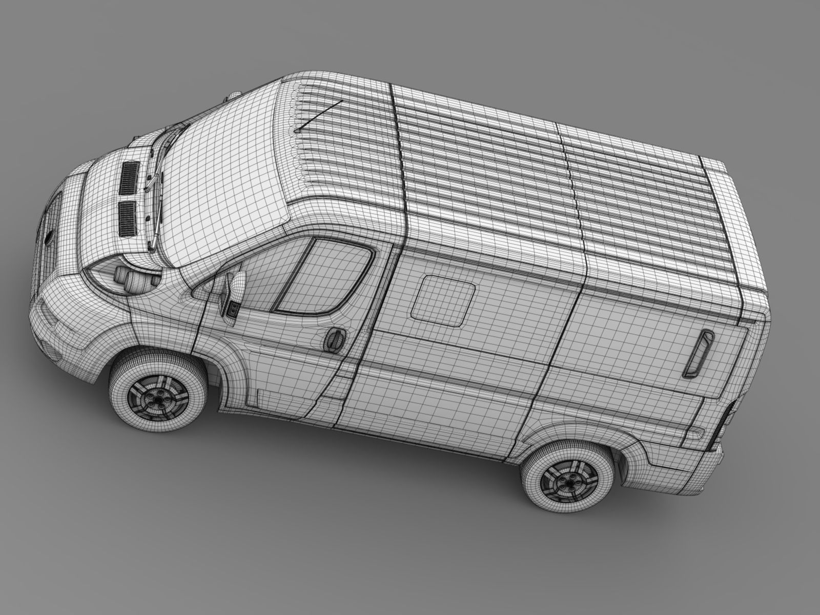 Fiat Ducato Mini Bus L1H1 2006-2014 3D model_18