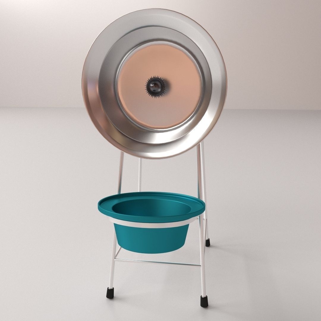 Coconut Scraper 3D model_1