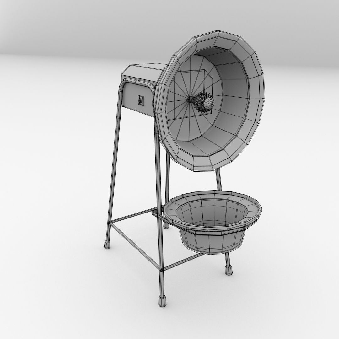 Coconut Scraper 3D model_4