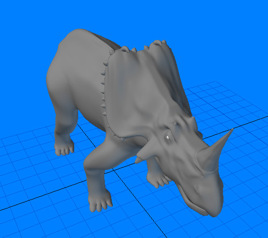 Centrosaurus triceratops 3D model_4