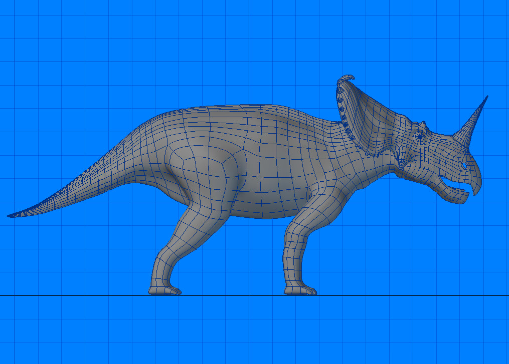 Centrosaurus triceratops 3D model_3
