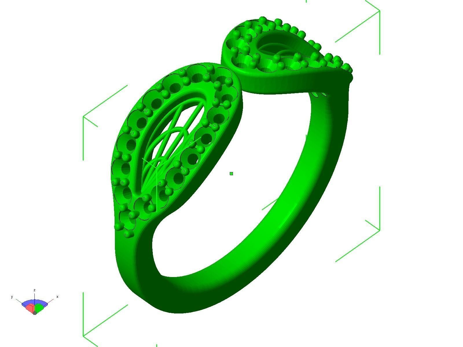 jewelry ring03 3D print model_1
