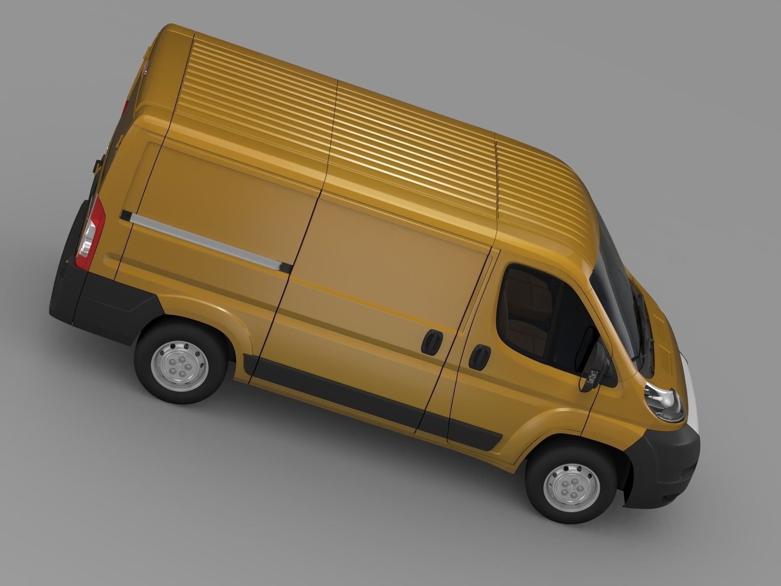 Fiat Ducato Van L1H1 2006-2014 3D model_12