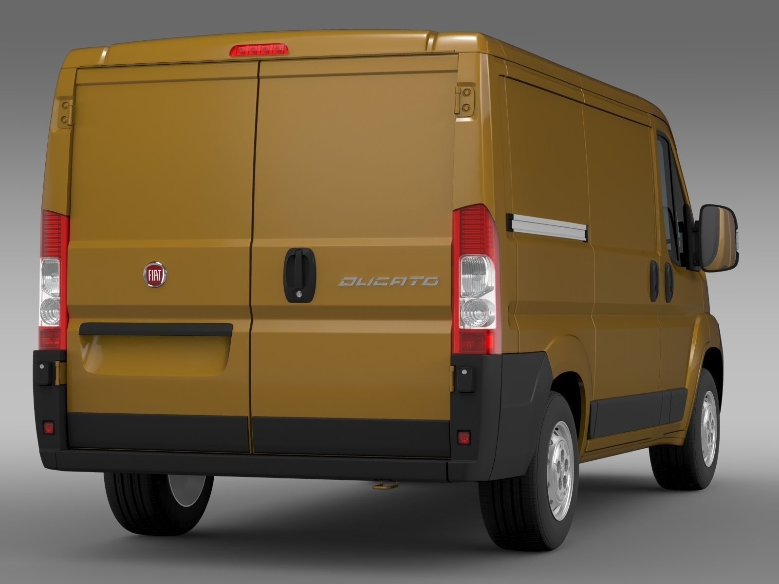 Fiat Ducato Van L1H1 2006-2014 3D model_8
