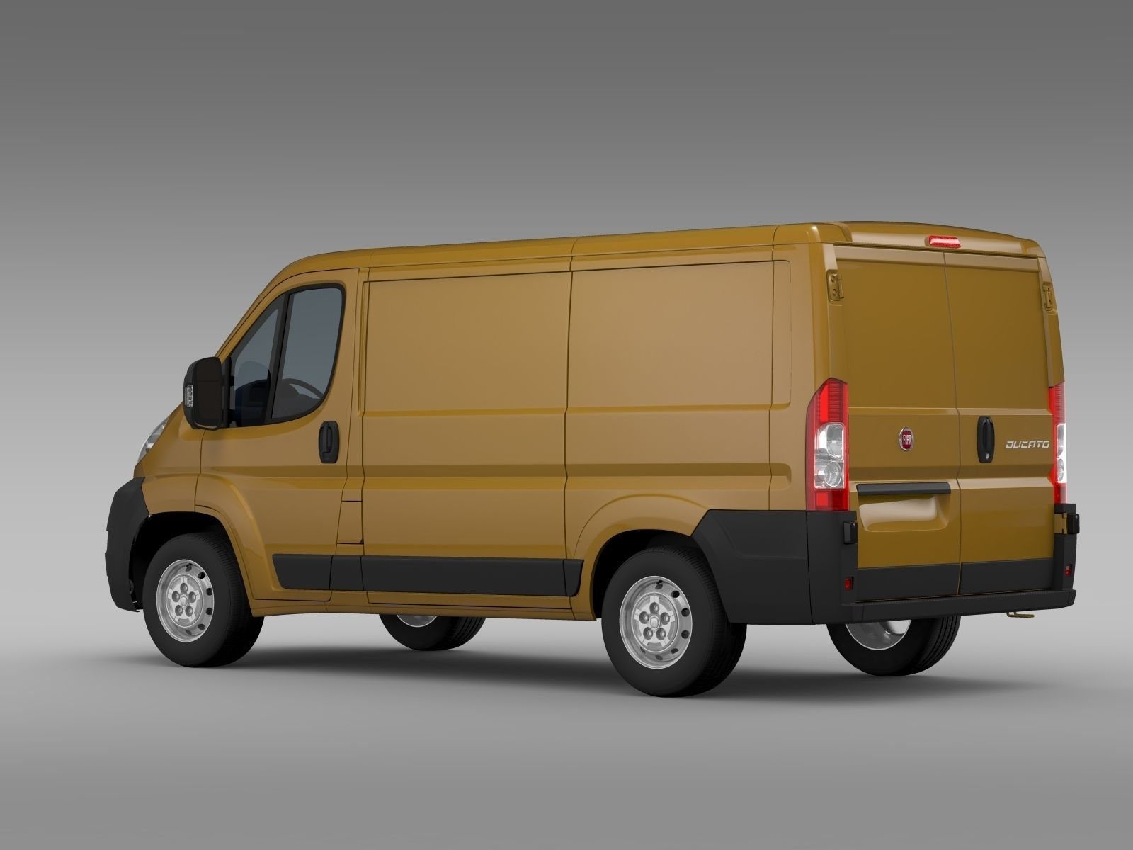 Fiat Ducato Van L1H1 2006-2014 3D model_5