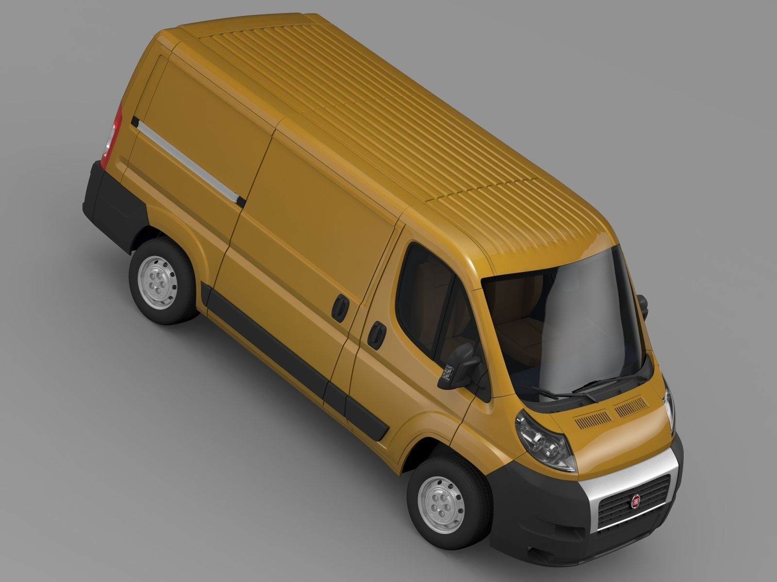 Fiat Ducato Van L1H1 2006-2014 3D model_15