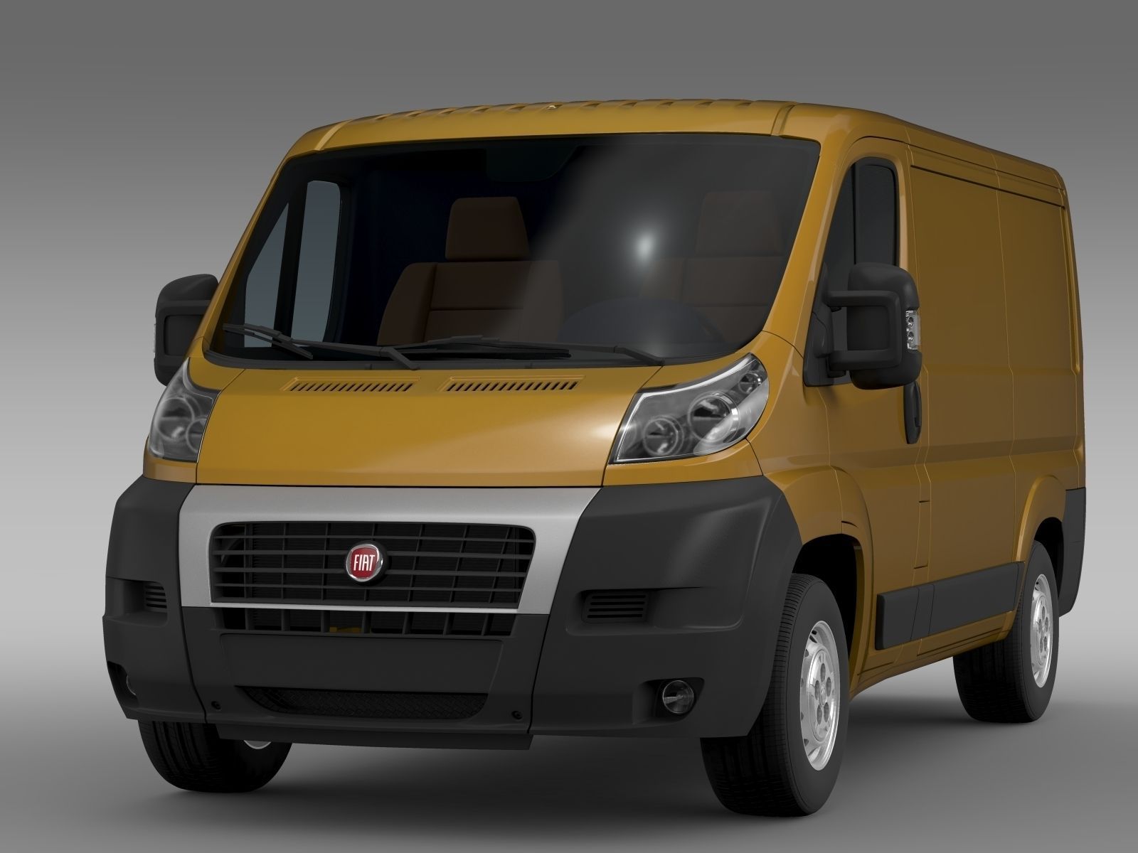 Fiat Ducato Van L1H1 2006-2014 3D model_4
