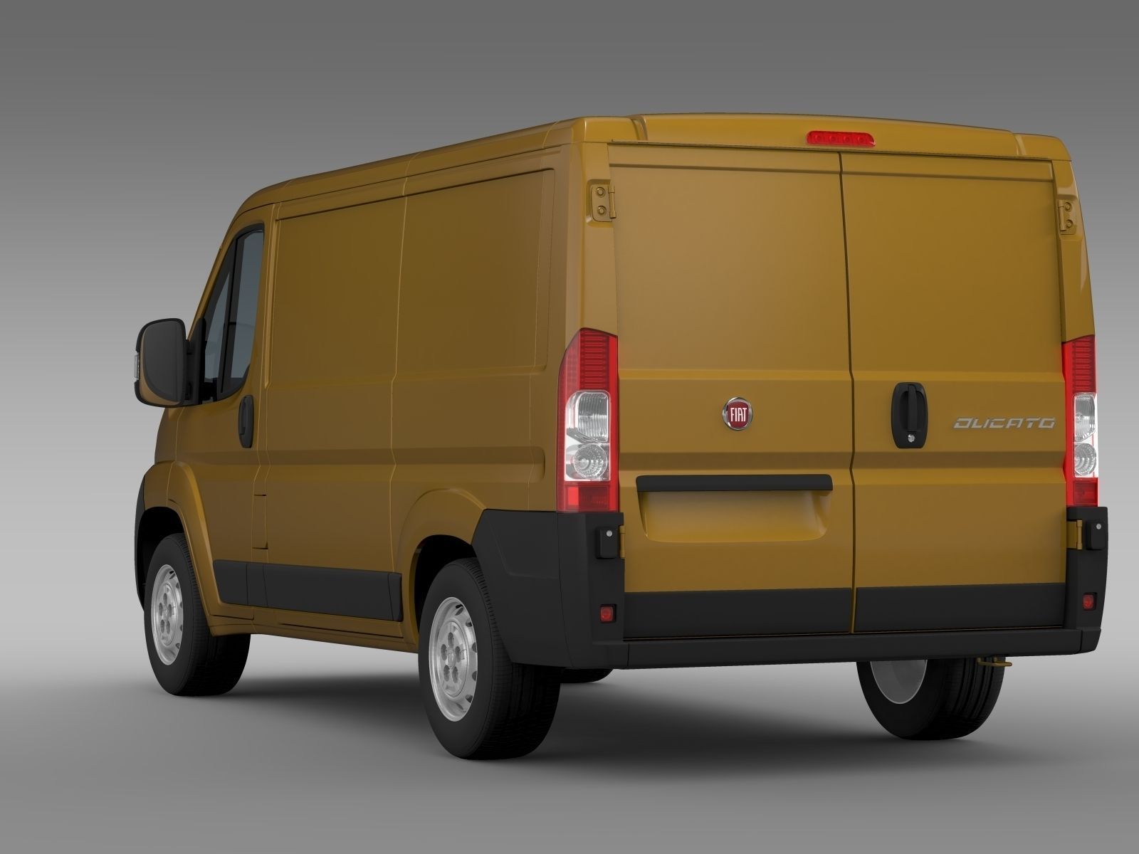Fiat Ducato Van L1H1 2006-2014 3D model_7