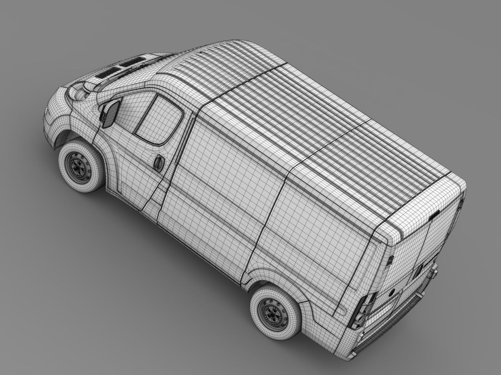 Fiat Ducato Van L1H1 2006-2014 3D model_18