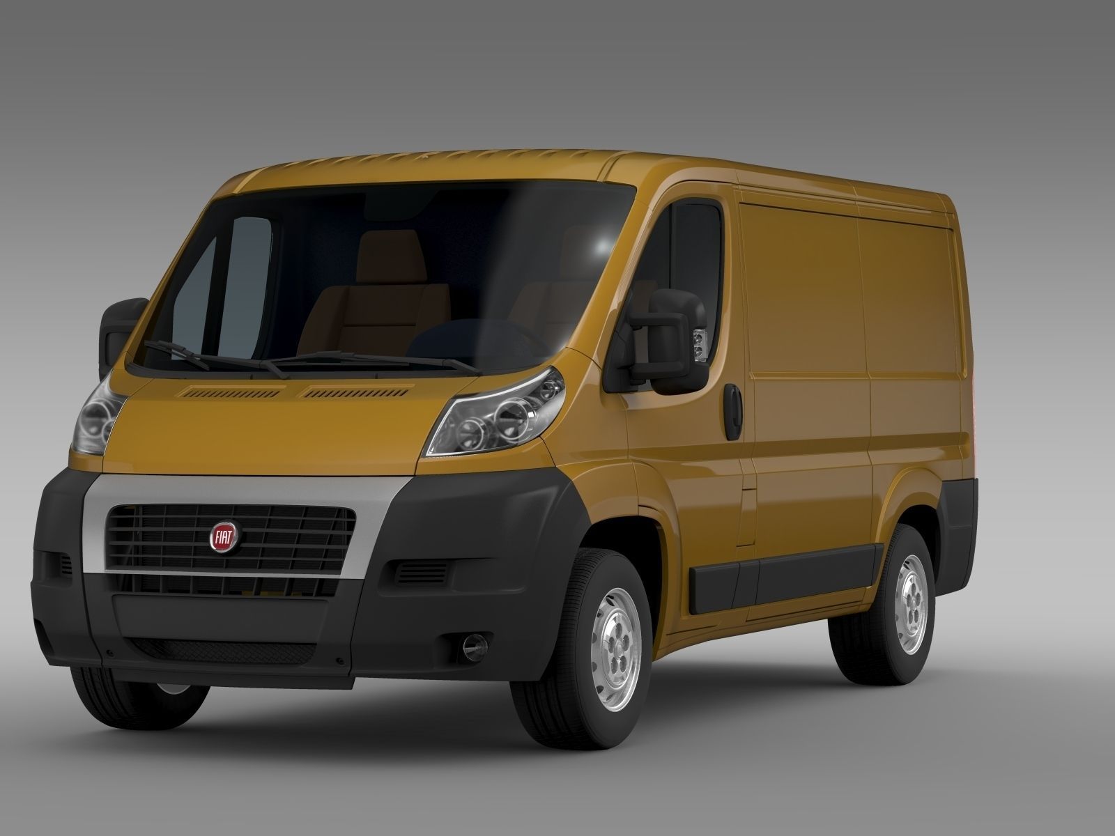 Fiat Ducato Van L1H1 2006-2014 3D model_6