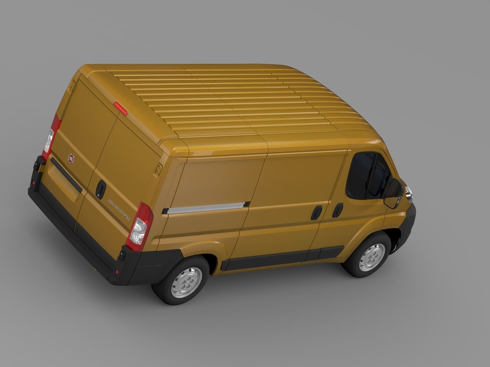 Fiat Ducato Van L1H1 2006-2014 3D model_9