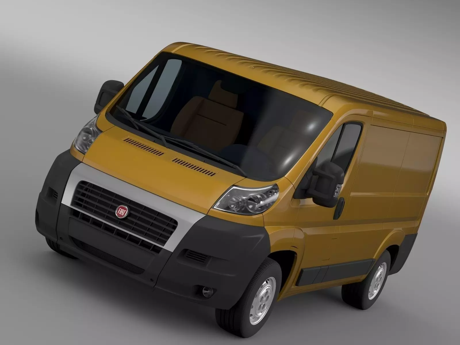 Fiat Ducato Van L1H1 2006-2014 3D model_0