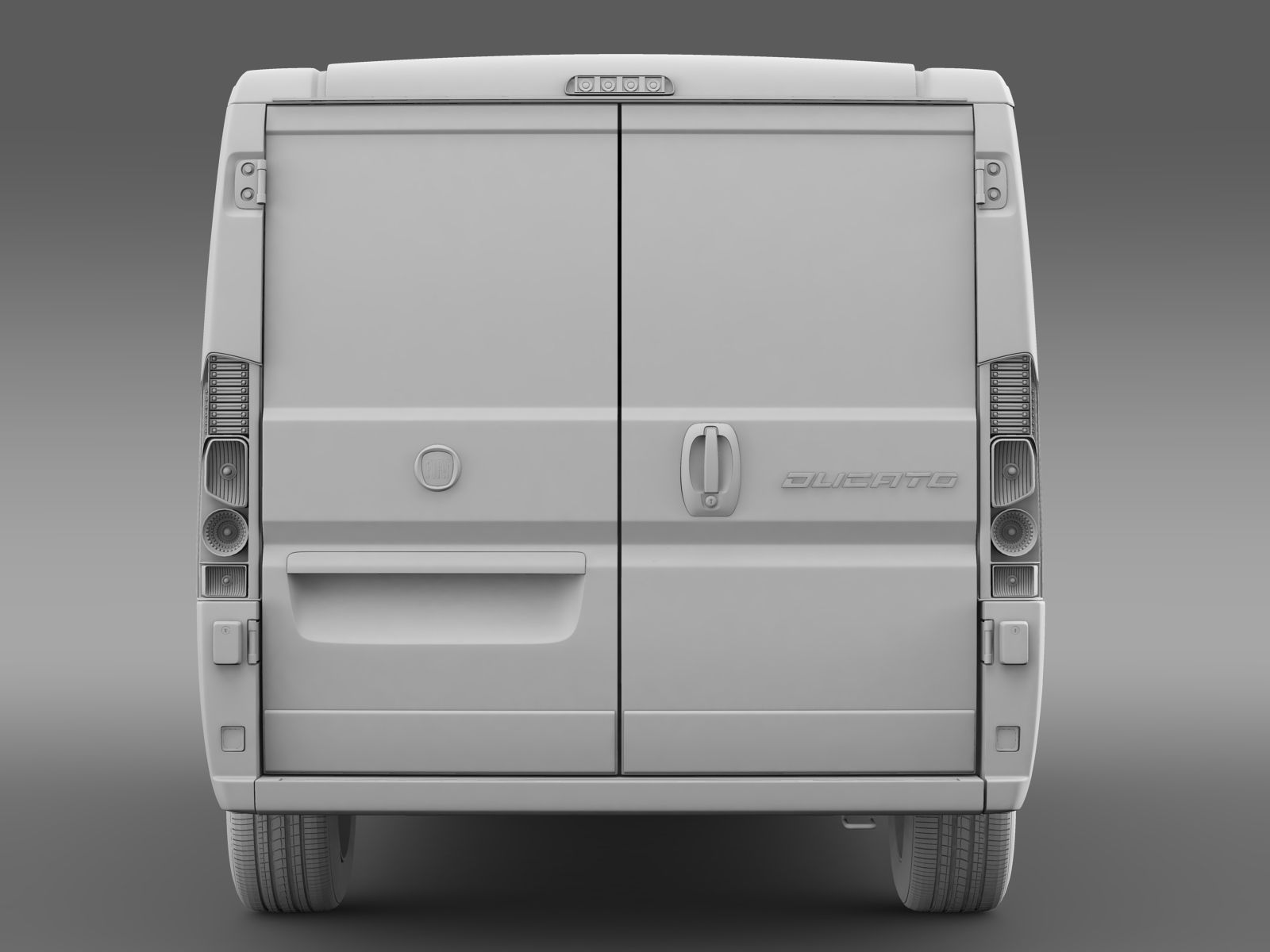 Fiat Ducato Van L1H1 2006-2014 3D model_11