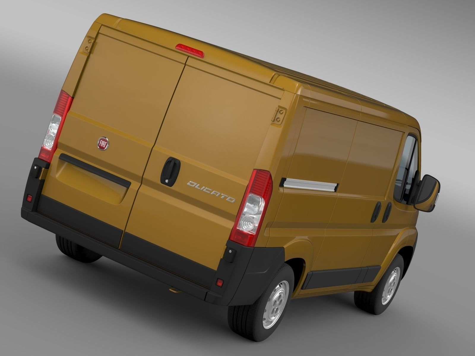 Fiat Ducato Van L1H1 2006-2014 3D model_1