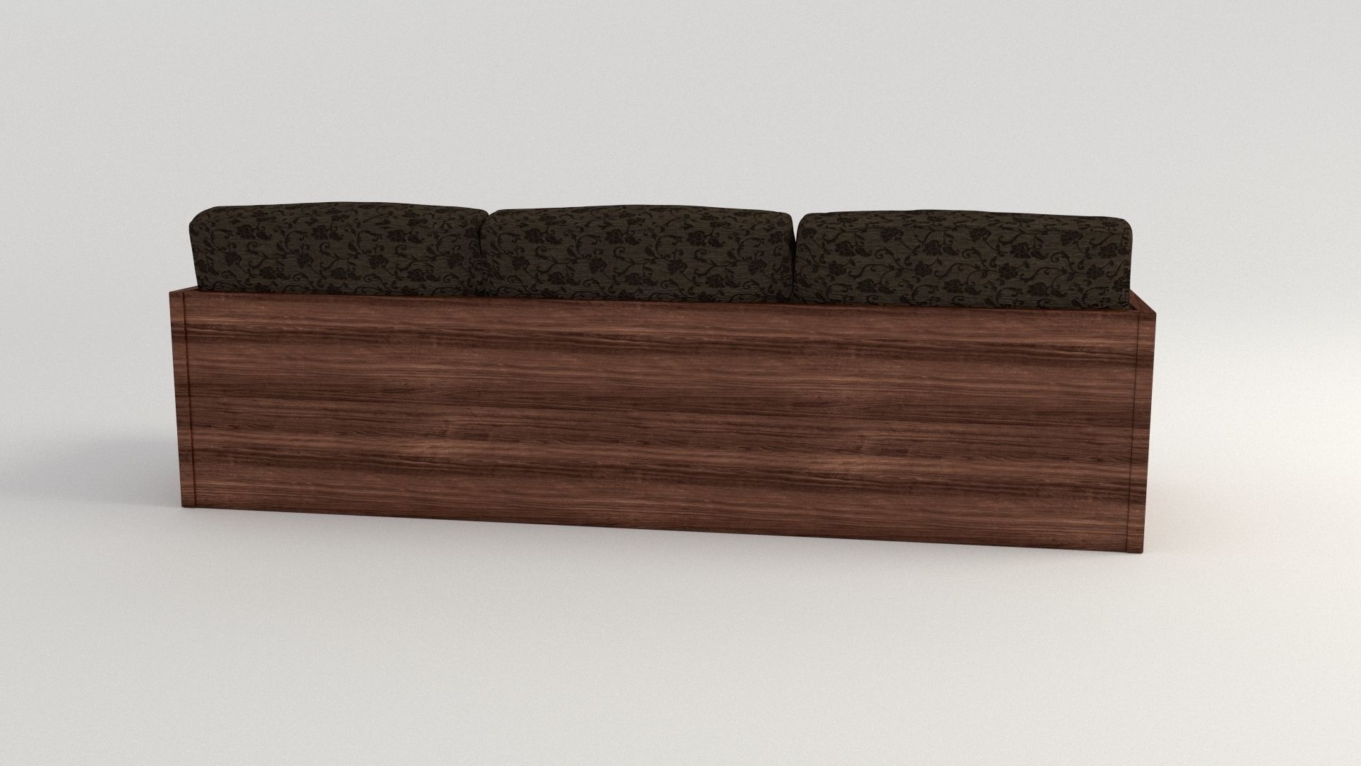 Retro Cloth Sofa 3D model_7