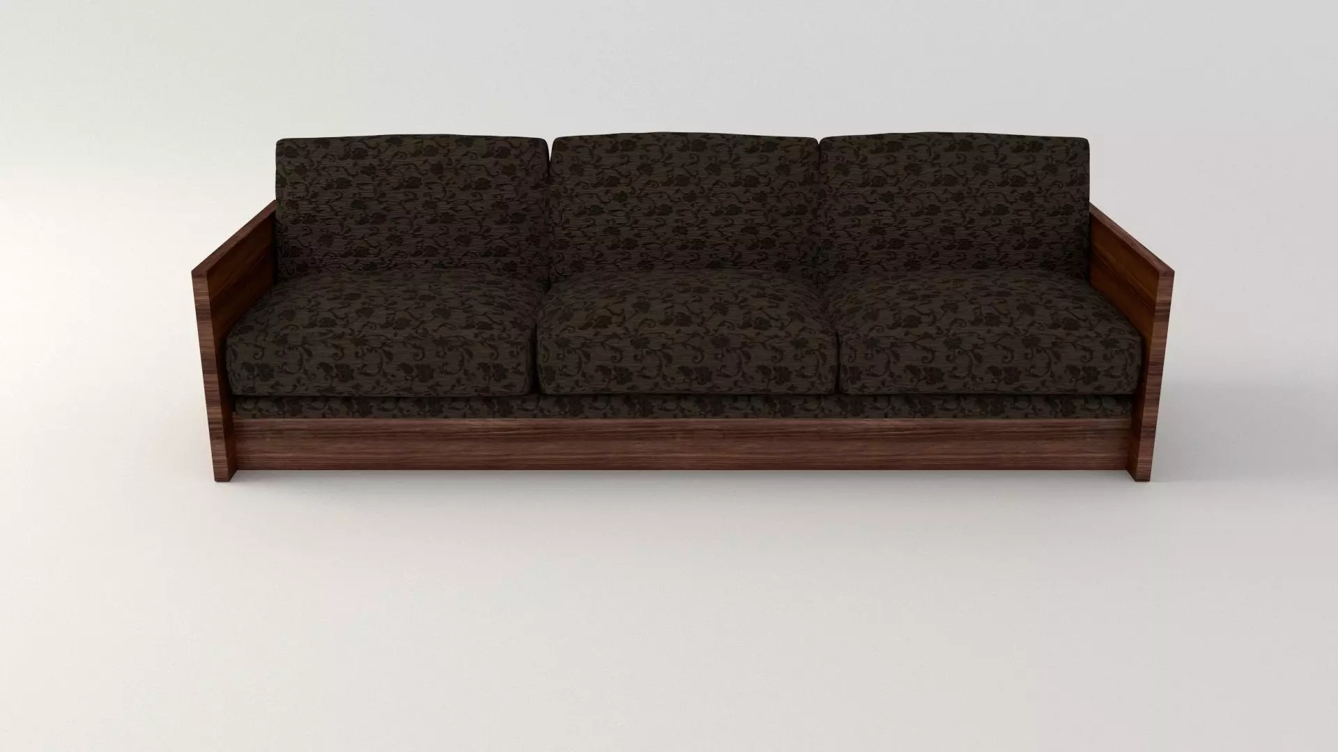 Retro Cloth Sofa 3D model_0