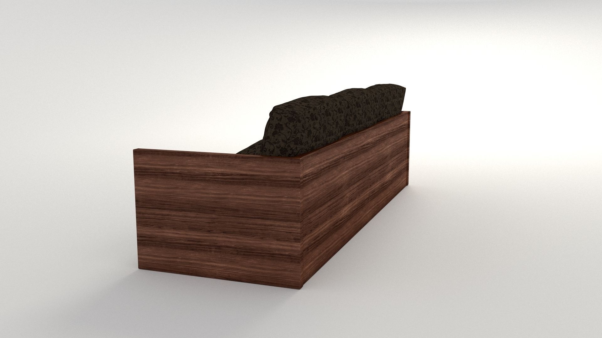 Retro Cloth Sofa 3D model_6