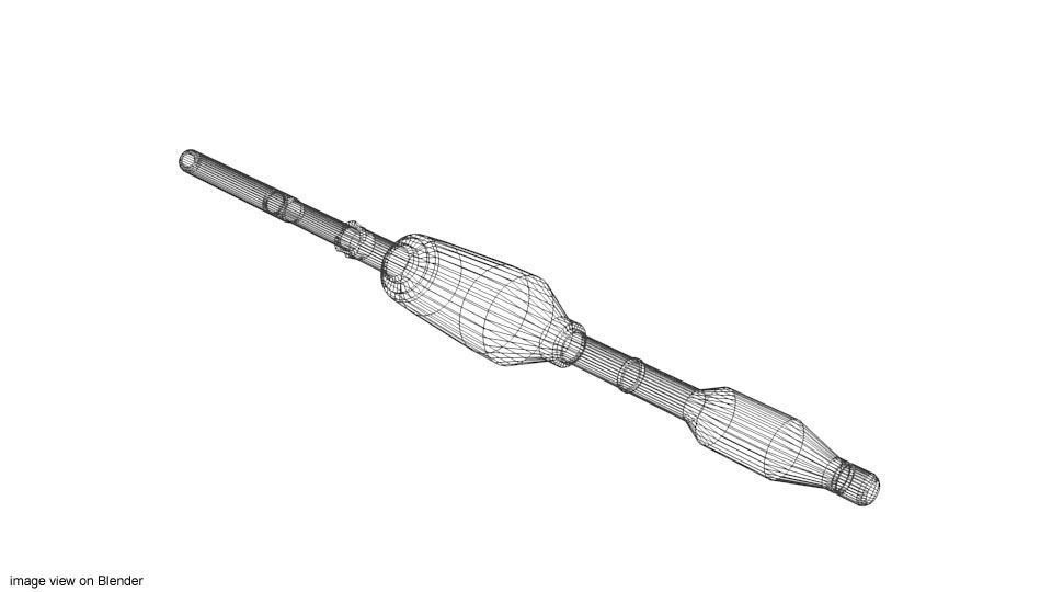 Rocket Launcher - Projectile - RPG PG 7R 3D model_3