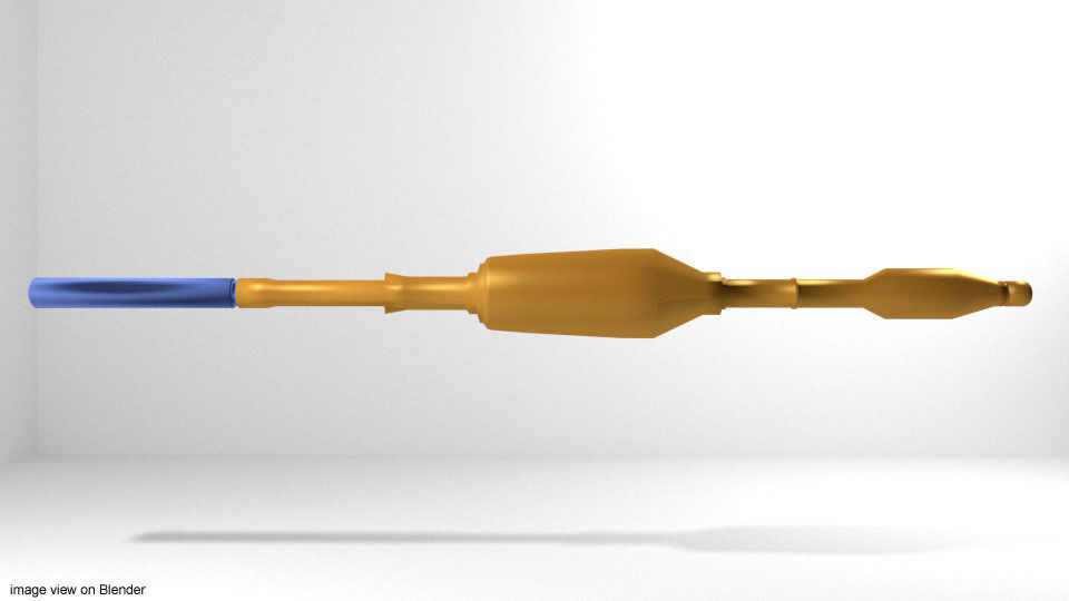 Rocket Launcher - Projectile - RPG PG 7R 3D model_1