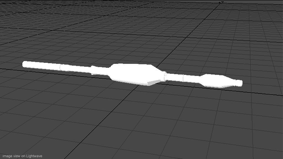 Rocket Launcher - Projectile - RPG PG 7R 3D model_4