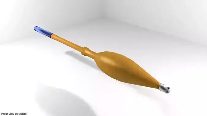 Rocket Launcher - Projectile - RPG PG 7VL 3D model