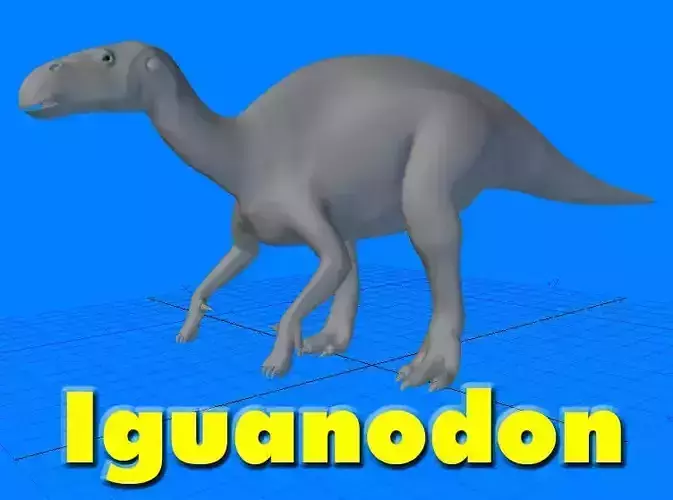 Iguanodon dinosaur