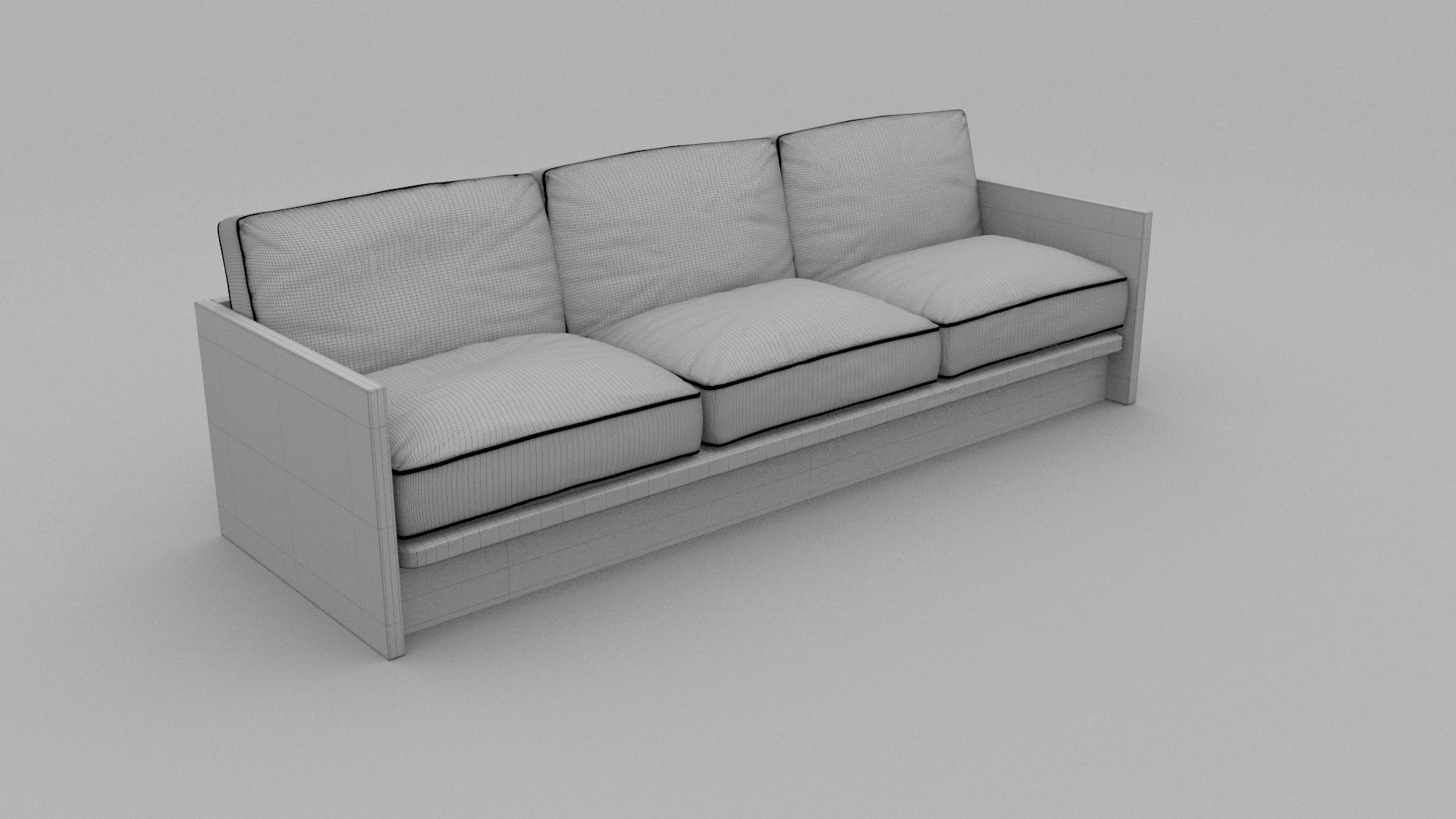 Retro Oliver Sofa 3D model_6