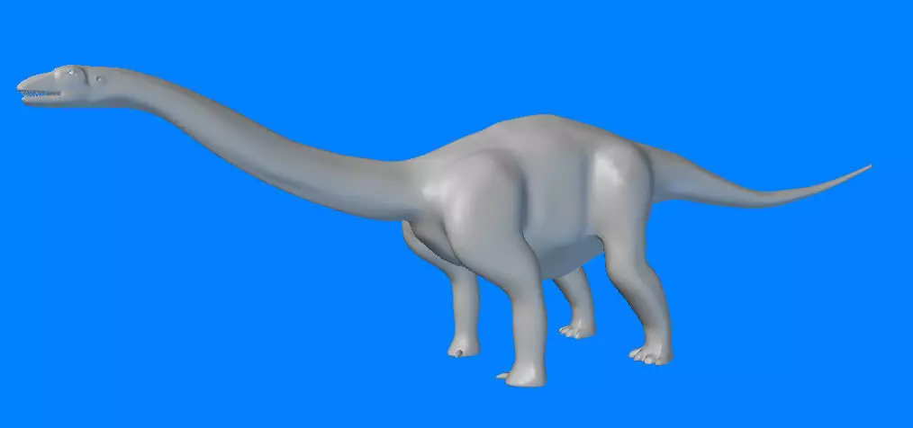 Apatosaurus- Type-1 3D model_0