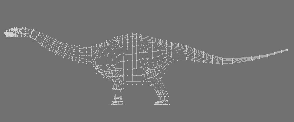 Apatosaurus- Type-1 3D model_1