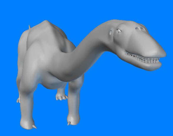 Apatosaurus- Type-1 3D model_6