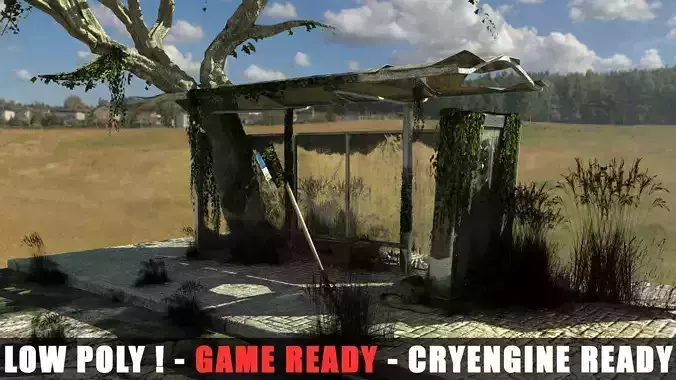 Apocalyptic Bus Stop