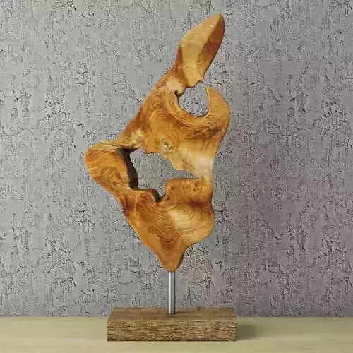 Teak Wood Table Top Decoration