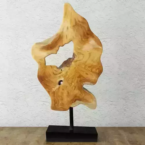 Teak Wood Table Top Decoration