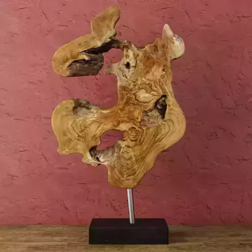 Teak Wood Table Top Decoration