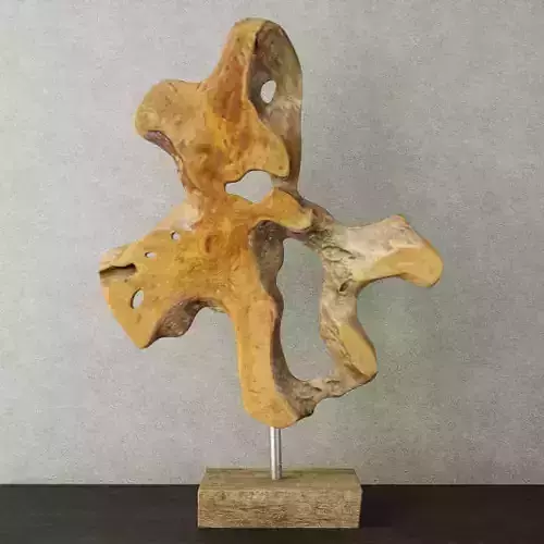 Teak Wood Table Top Decoration