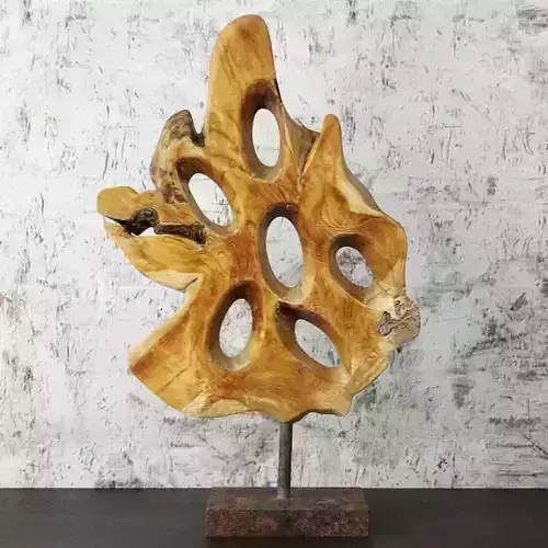 Teak Wood Table Top Decoration