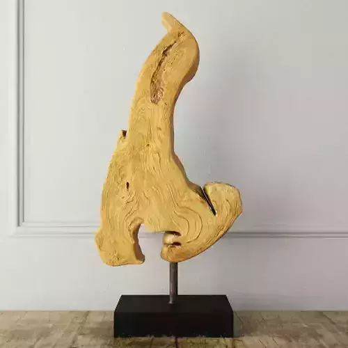 Teak Wood Table Top Decoration