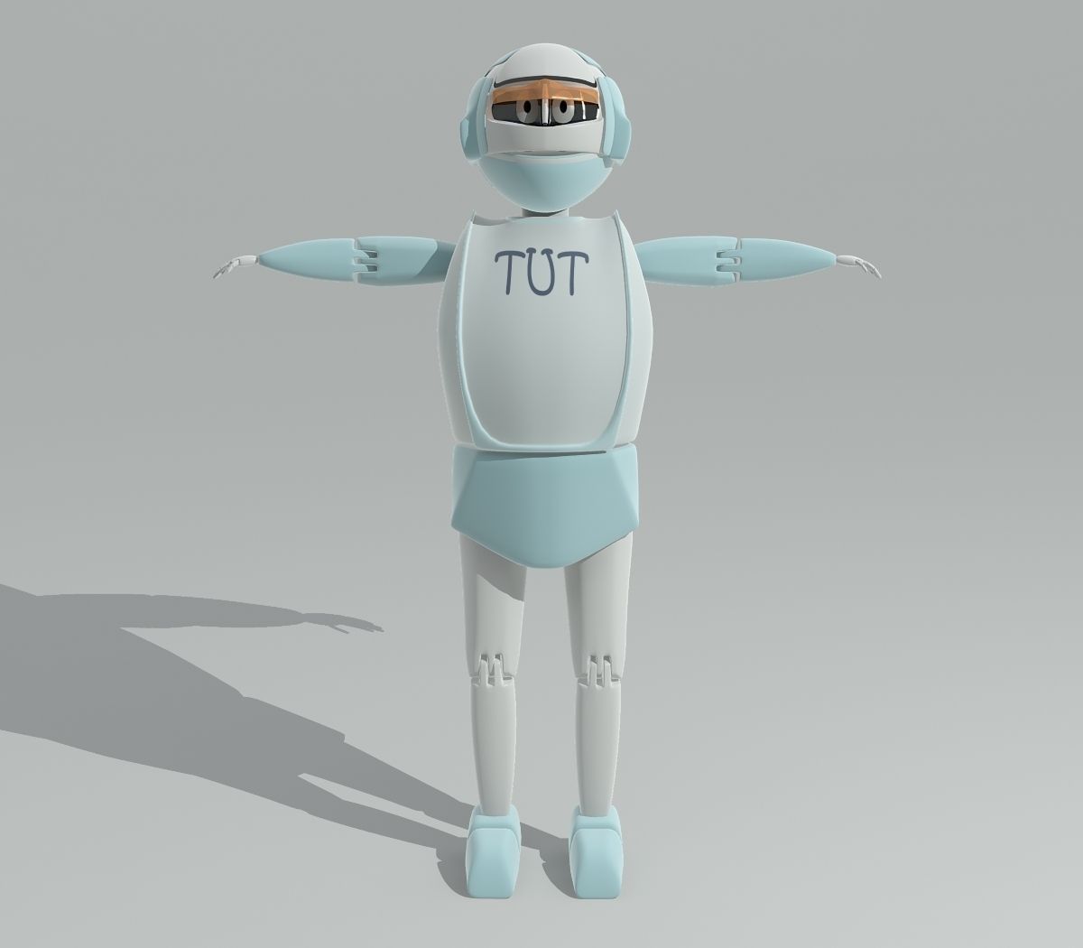 TUT - Pretty Robot 3D model_7