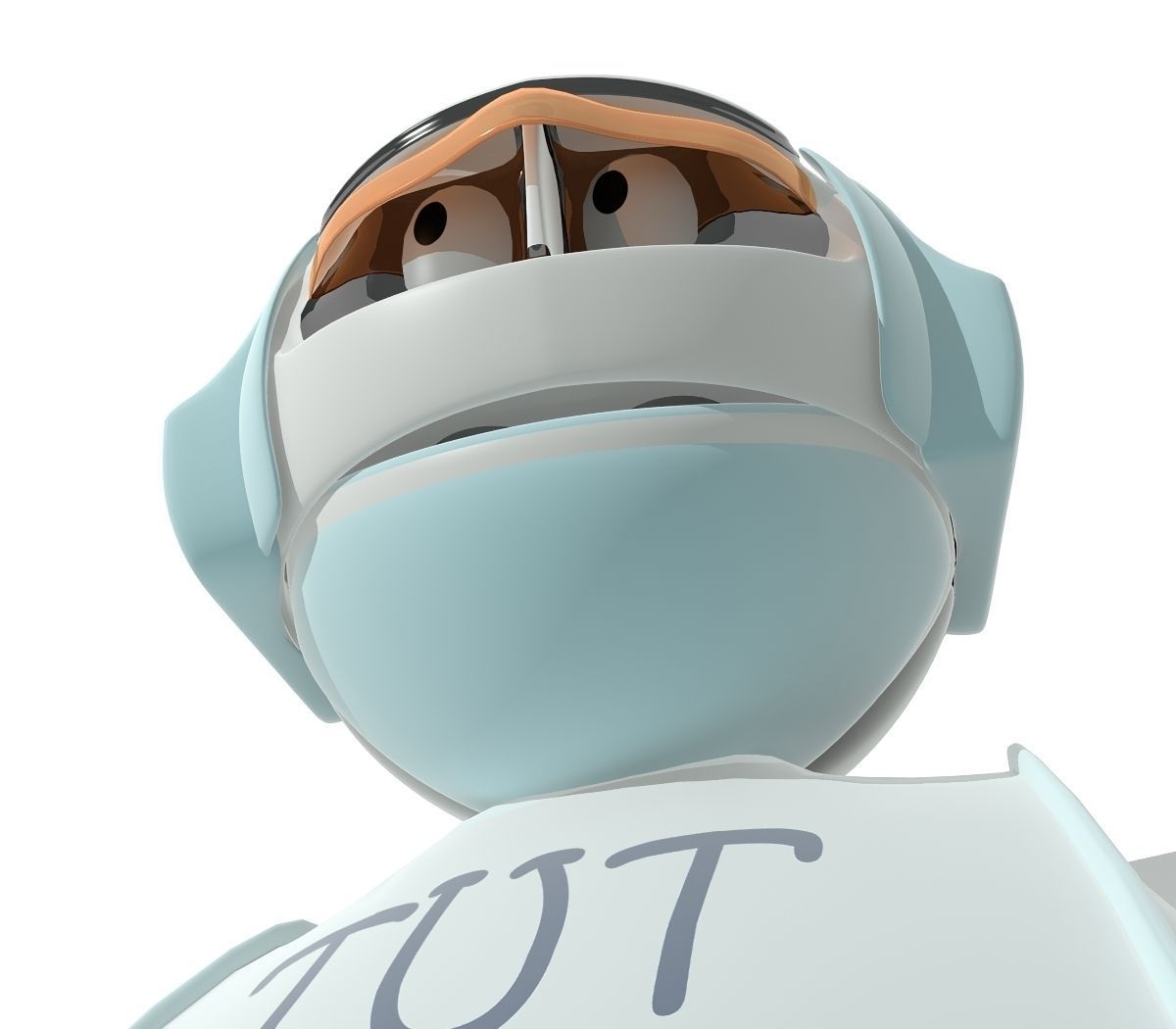 TUT - Pretty Robot 3D model_2