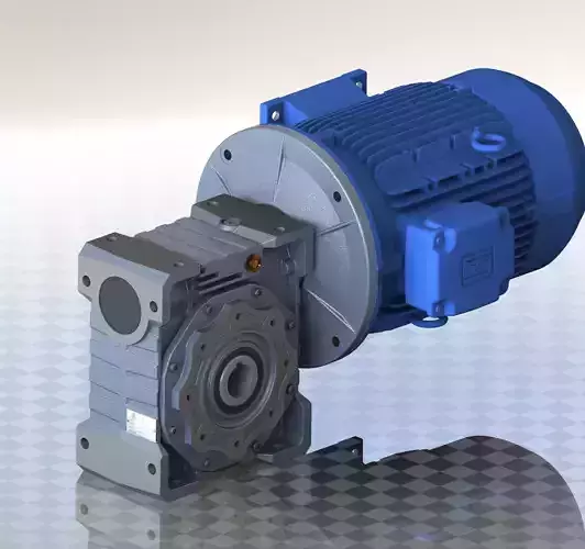 Motorreductor WEG 10 HP - Reductor STM WMI 110 - Relacion 1-10