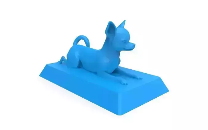 Chihuahua Dog 3D Printable 