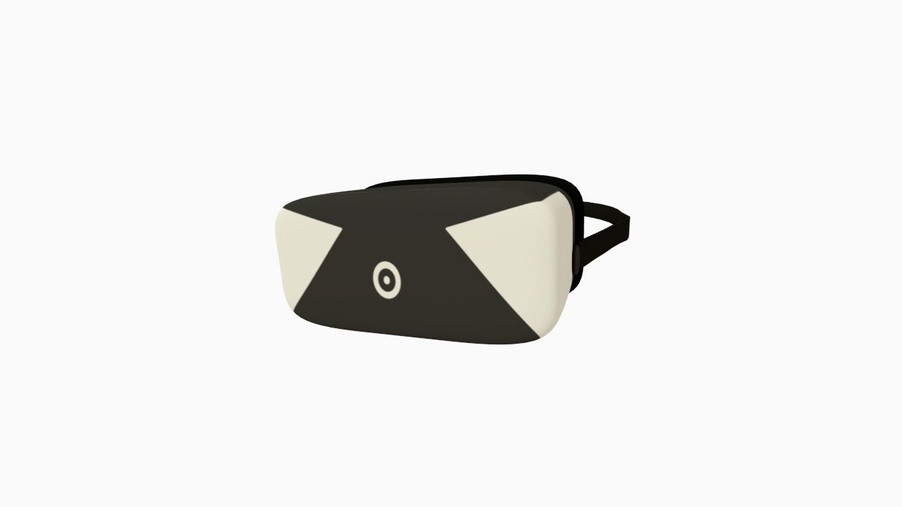 Modern Virtual Reality Headset Free 3D model_7
